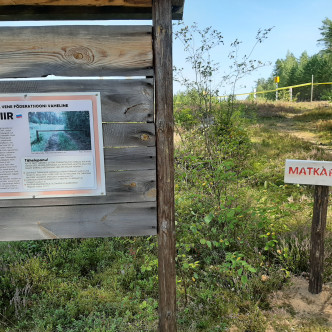 Piiri äärne matkarada Saatse muuseumis
